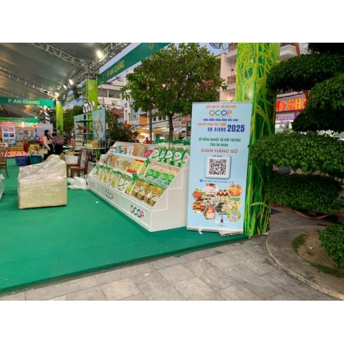 An Giang Tiên Phong Ra Mắt Gian Hàng Số Tại Diễn Đàn OCOP ĐBSCL 2025