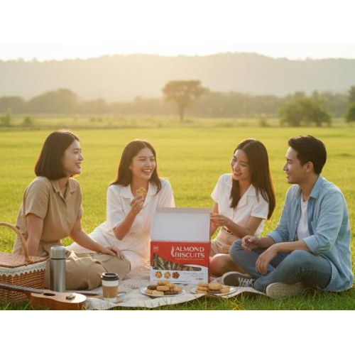 Bánh Hạnh Nhân Tiến Anh 400g – Đặc Sản Chợ Mới Thơm Ngon