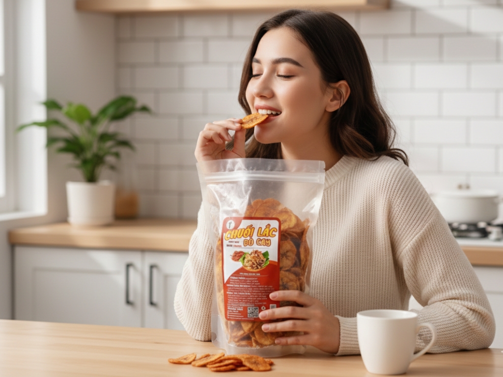 Dinh dưỡng trong Chuối Lắc Bò Cay Thanh Phú