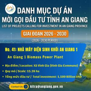 No. 41: An Giang Biomass Power Plant I