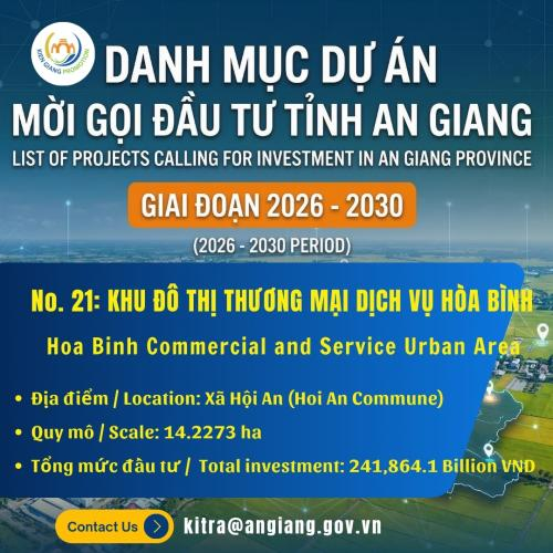 No. 21: Hoa Binh Commercial and Service Urban Area