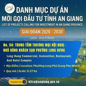 No. 54: Trung Tâm Thương Mại Hội Nghị - Nhà Hàng Khách Sạn Phường Long Hưng