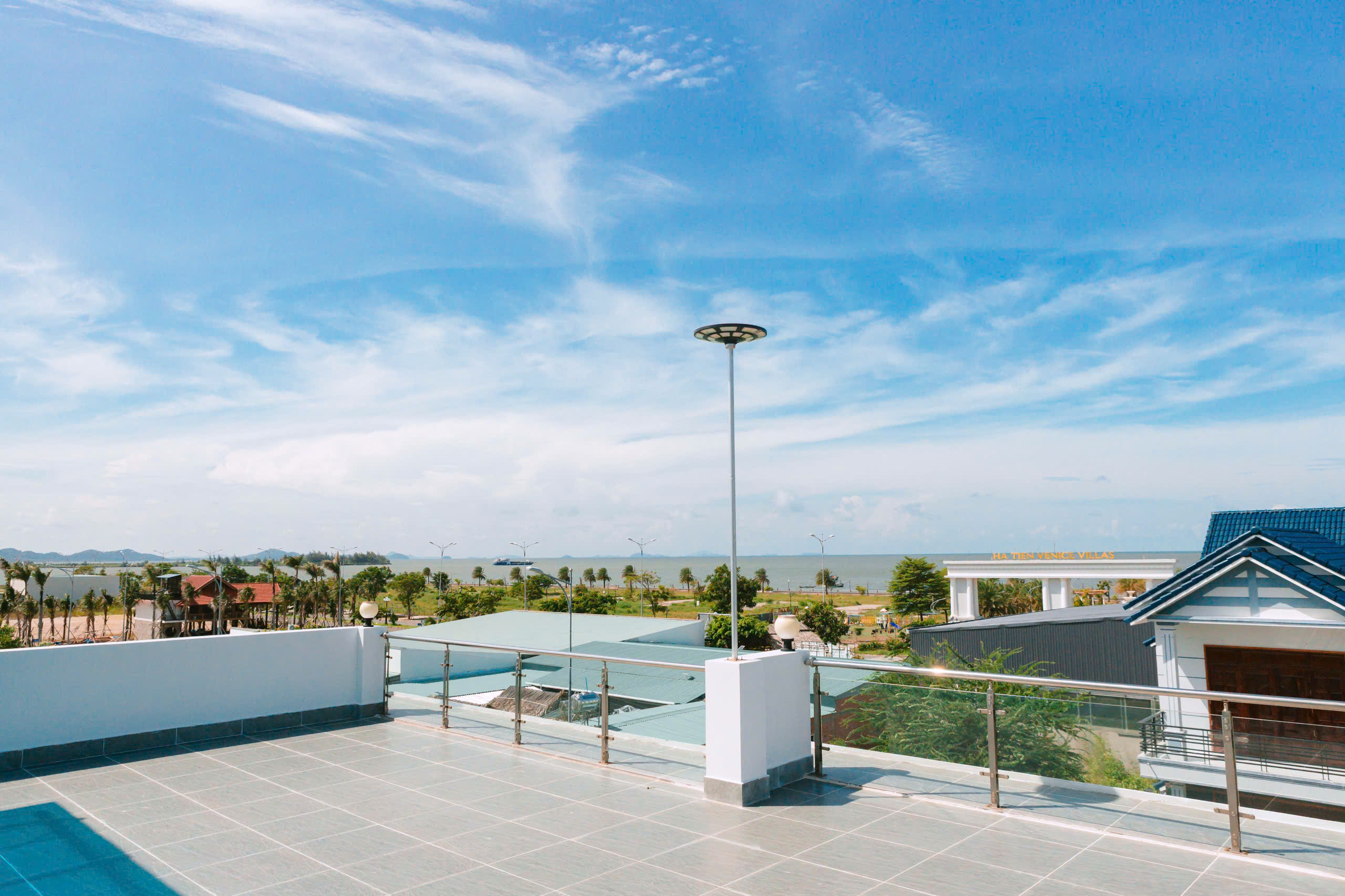 Sân thượng "Double View" độc bản