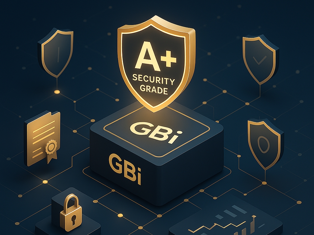 Hệ sinh thái doanh nghiệp GBi: Tiêu chuẩn bảo mật A+ toàn cầu