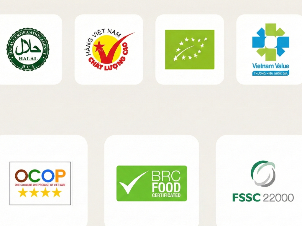 VII. Tiêu chuẩn sản phẩm