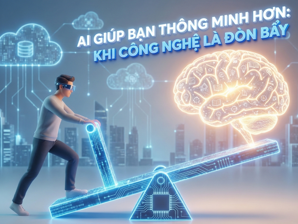 AI giúp bạn thông minh hơn: Khi Công nghệ là Đòn bẩy phát triển