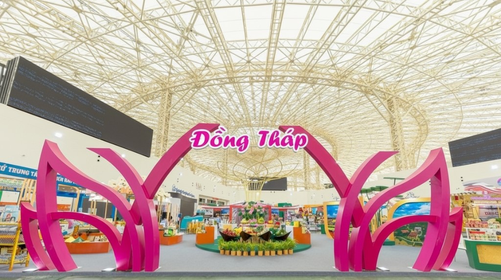 Gian hàng Đồng Tháp – Không gian hội nhập và phát triển