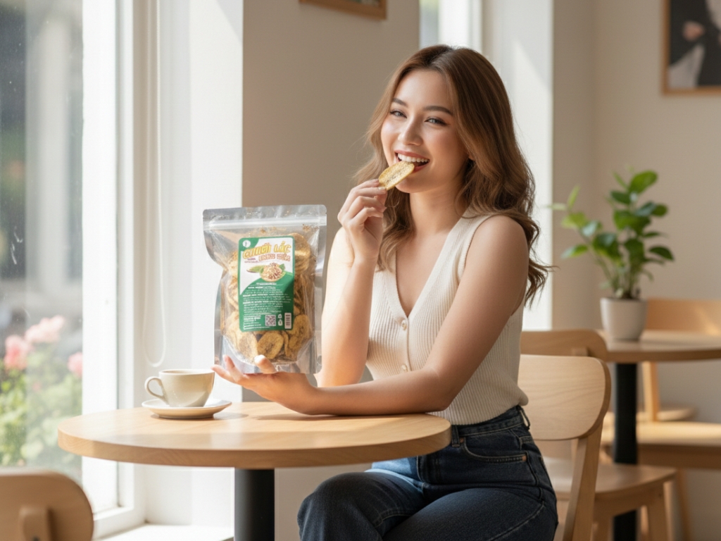 Món ăn vặt giòn tan cho nhịp sống bận rộn
