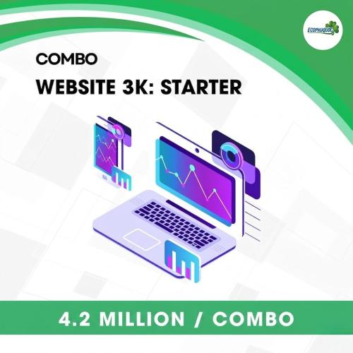 Combo: Website 3K – Starter