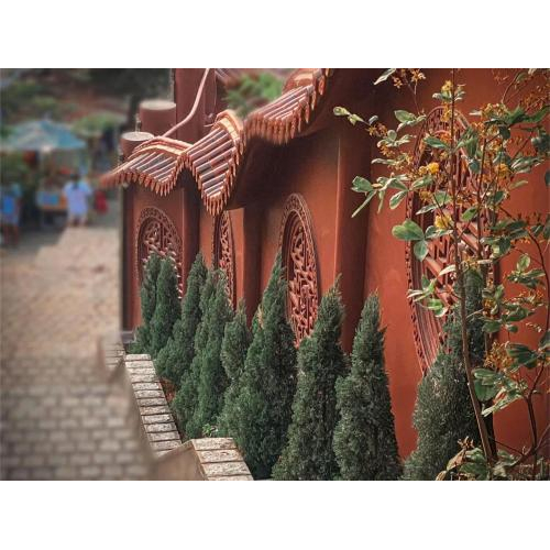 Phong cảnh nên thơ giữa lưng chừng núi