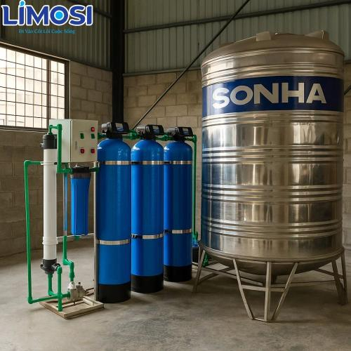 Hệ Thống Lọc Tổng UF 3 Cột Composite LMS.UF 3CC