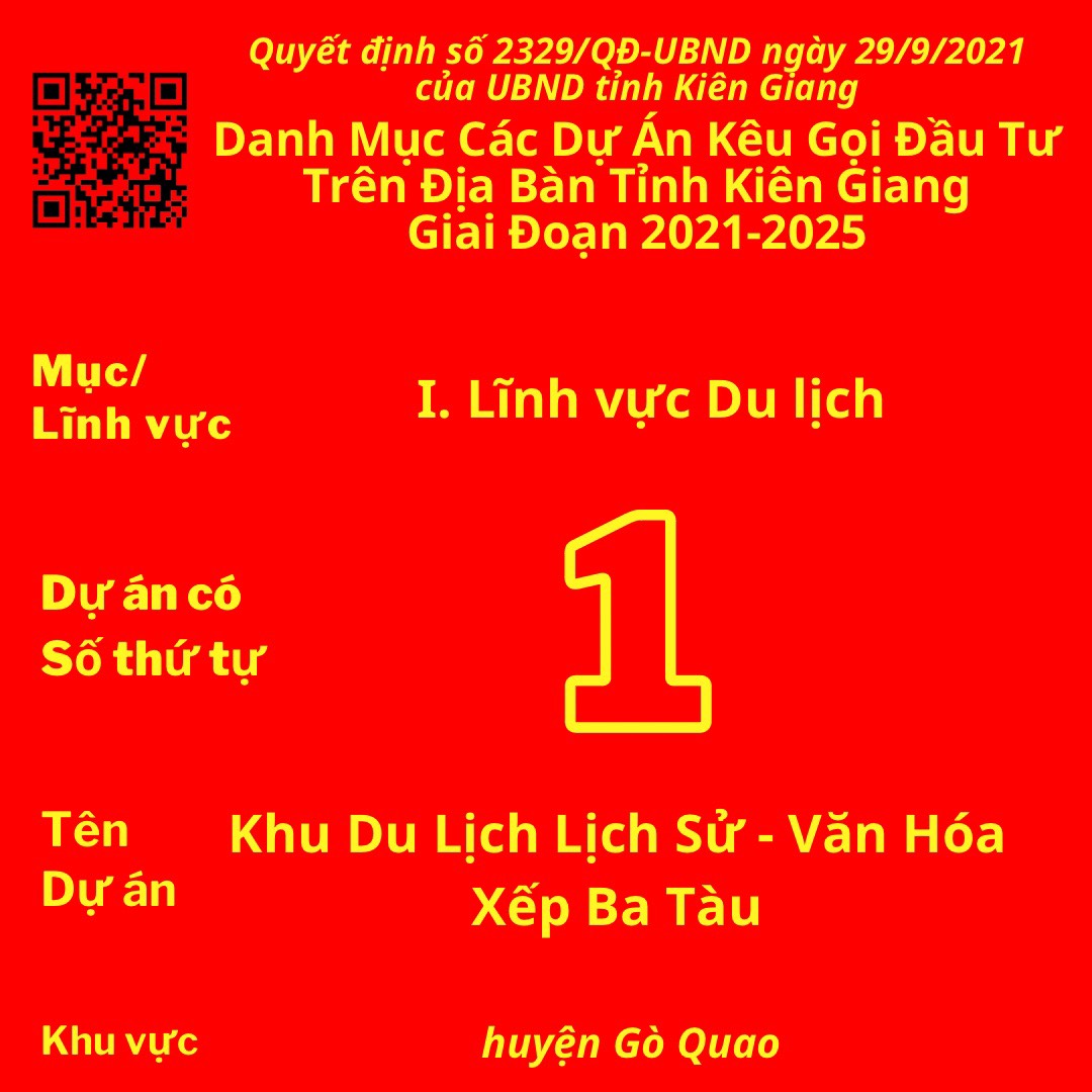 Ec6eBb5h7fA4A83 A77cD584Ah8b00B Dự Án Có Số TT 1: Khu Du Lịch Lịch Sử - Văn Hóa Xếp Ba Tàu
