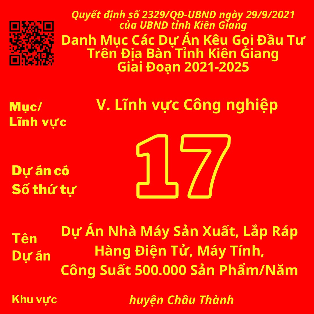Ec6eBb5h7fA4A83 A77cD584Ah8b00B Dự Án Có Số TT 17: Dự Án Nhà Máy Chế Biến Thực Phẩm Đóng Hộp, Công Suất 10.000 Tấn Sp/Năm