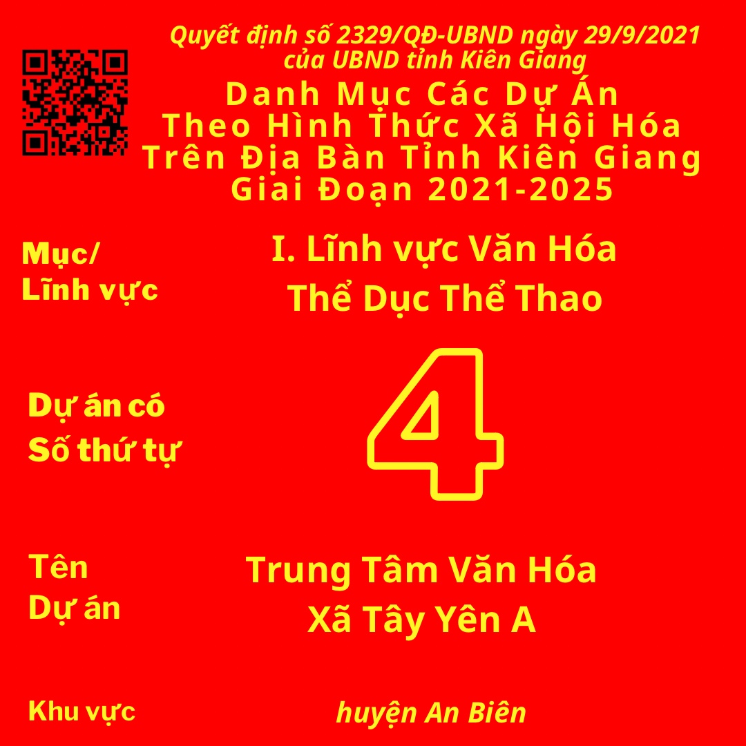 Ec6eBb5h7fA4A83 A77cD584Ah8b00B Dự Án Có Số TT 4: Trung Tâm Văn Hóa Xã Tây Yên A