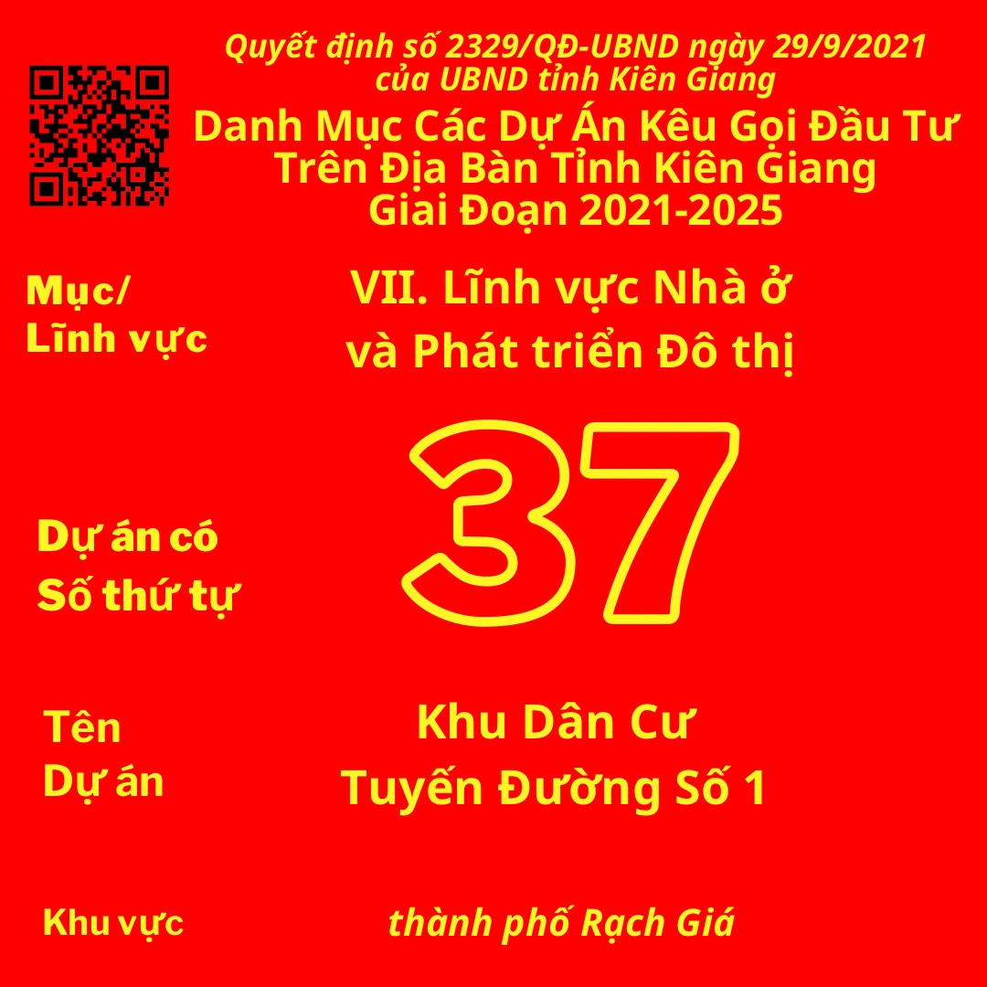 Ec6eBb5h7fA4A83 A77cD584Ah8b00B Dự Án Có Số TT 37: Khu Dân Cư Tuyến Đường Số 1