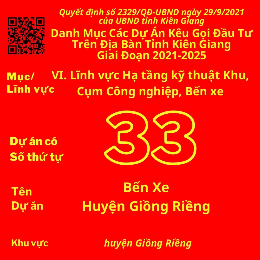 Ec6eBb5h7fA4A83 A77cD584Ah8b00B Dự Án Có Số TT 33: Bến Xe Huyện Giồng Riềng