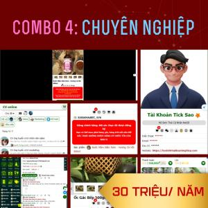 Combo 4: Chuyên nghiệp - 30 Triệu Đồng/ Năm