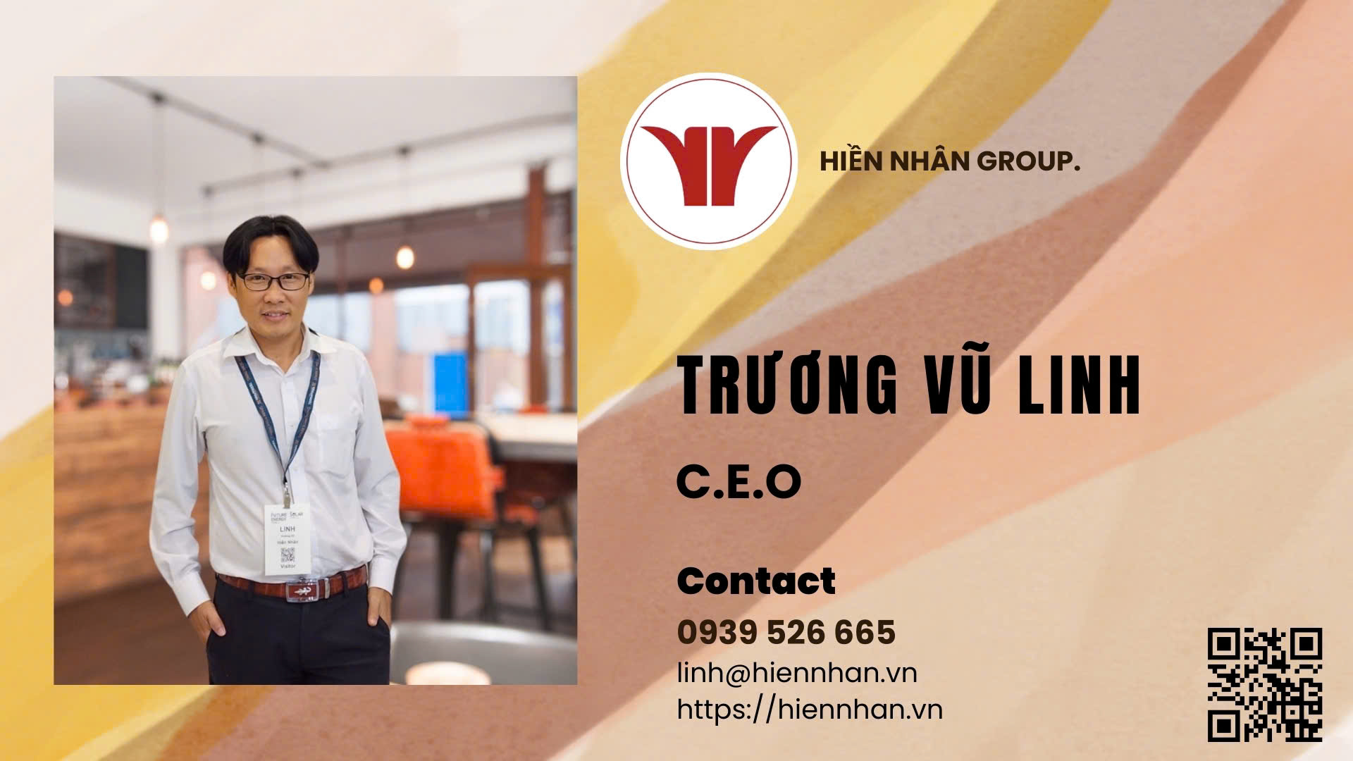 II. Mr. Vũ Linh | CEO Hiền Nhân Group