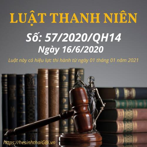 Luật Thanh Niên | Số: 57/2020/QH14