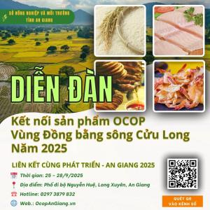 Gian Hàng Số An Giang Tại Diễn Đàn OCOP 2025: Cơ Hội Nâng Tầm Sản Phẩm OCOP An Giang