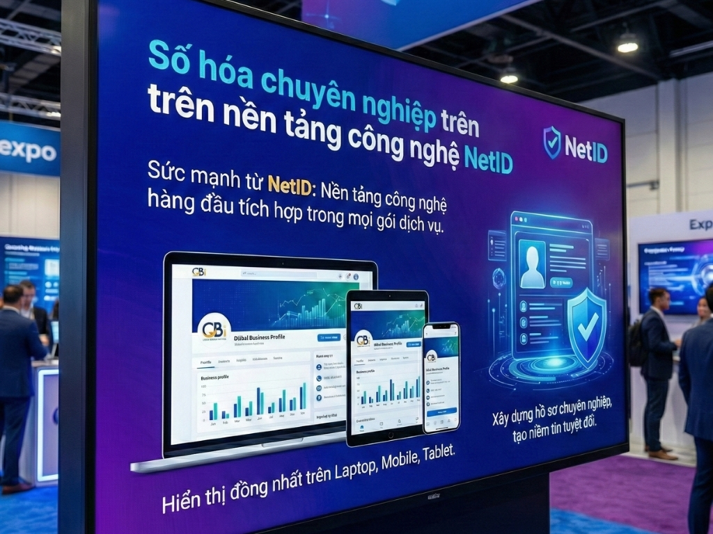 Giải pháp Số hóa chuyên nghiệp trên Nền tảng công nghệ NetID