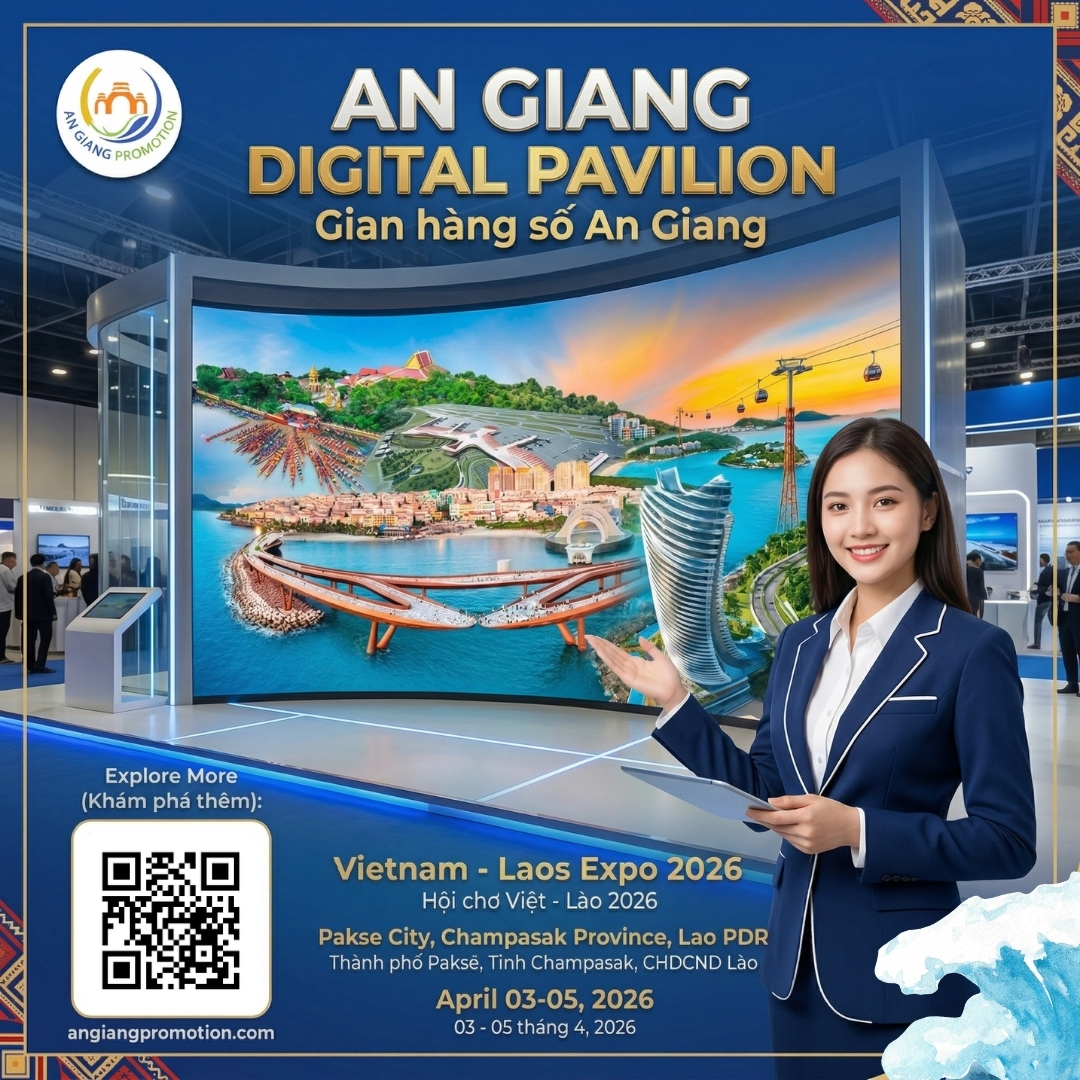 An Giang Ra Mắt Gian Hàng Số Tại Hội Chợ Việt - Lào 2026