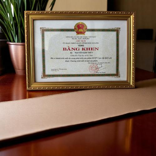 Bằng Khen - Giấy Khen - Giấy Biểu Dương Của HTX Kỳ Như