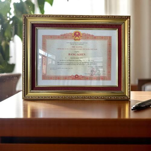 Bằng Khen - Giấy Khen - Giấy Biểu Dương Của HTX Kỳ Như