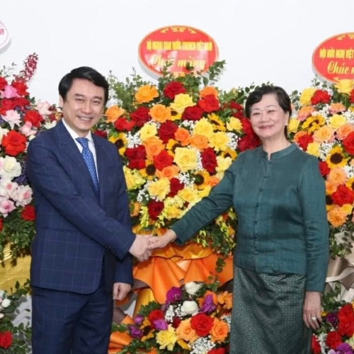 Lãnh Đạo Bộ Ngoại Giao Chúc Tết Cổ Truyền Chol Chnam Thmay Của Campuchia