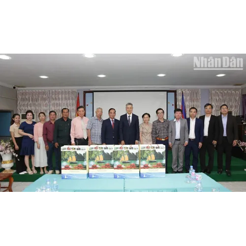 Đại sứ quán Việt Nam tại Campuchia chúc Tết Chol Chnam Thmey cộng đồng gốc Việt tại Campuchia