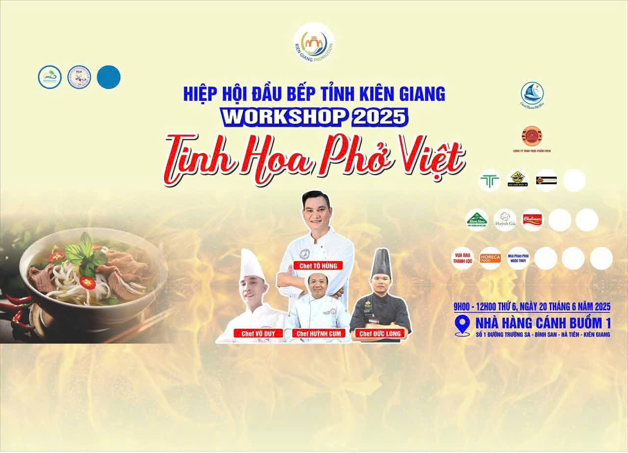 Chương trình Workshop: Tinh hoa phở Việt