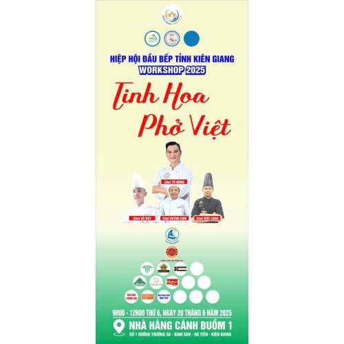 Chương trình Workshop: Tinh hoa phở Việt