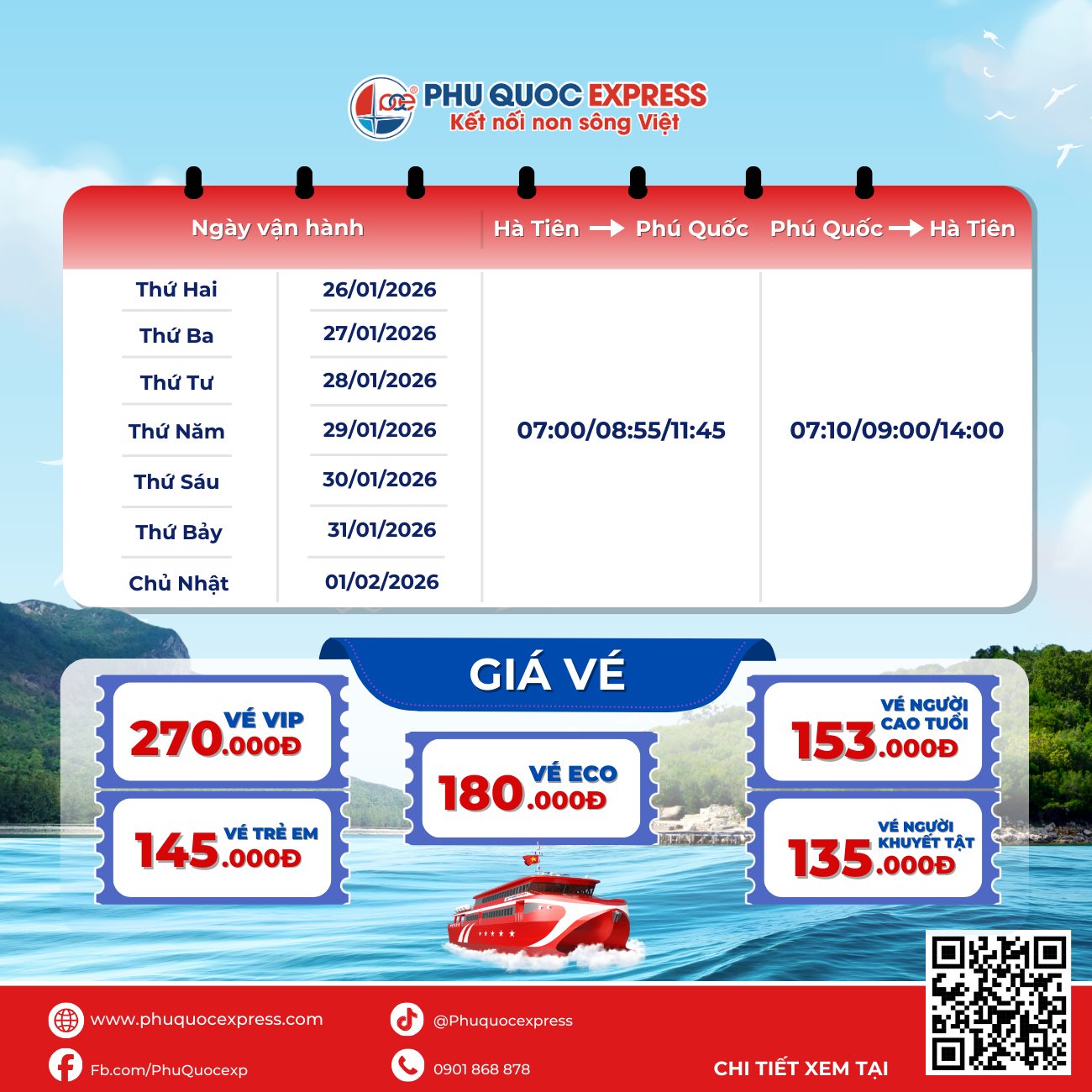 1. Tàu Phú Quốc Express (Tàu Đỏ)