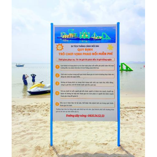 Ban Quản Lý Di Tích Thắng Cảnh Mũi Nai: Quy Định An Toàn Trò Chơi Vịnh Phao Nổi Miễn Phí