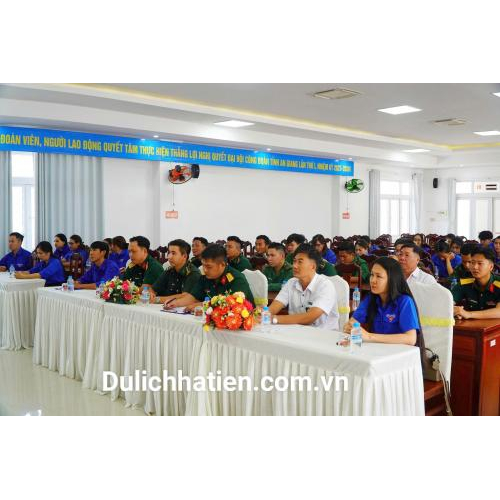 Chi Đoàn Trung Tâm XTTM&DL Hà Tiên Lễ Ký Kết Nghĩa Với Các Đơn Vị Lực Lượng Vũ Trang, Giai Đoạn 2026 - 2028