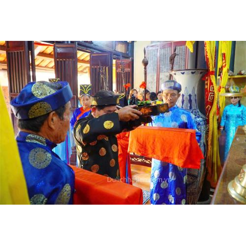 Nghi Thức Thỉnh Sắc Thần Tại Lễ Kỳ Yên Hà Tiên