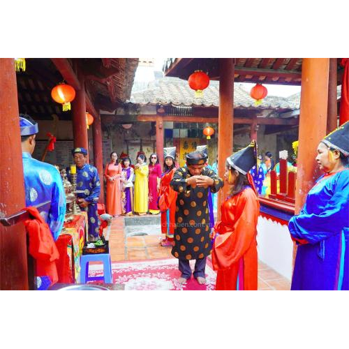 Nghi Thức Thỉnh Sắc Thần Tại Lễ Kỳ Yên Hà Tiên